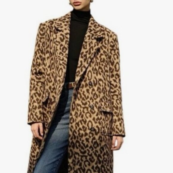 NWT Commense Leopard Coat - Picture 1 of 7